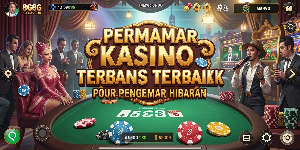 Tampilan gameplay 8G8G yang mendebarkan dengan grafis menakjubkan.