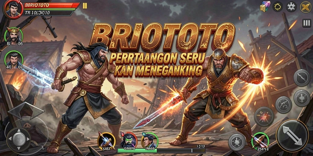 Gameplay intens BRIOTOTO yang menegangkan dan seru.