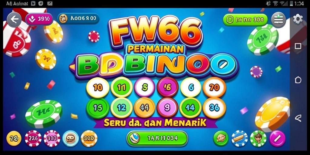 Tampilan gameplay Bingo yang seru dan interaktif di FW66.