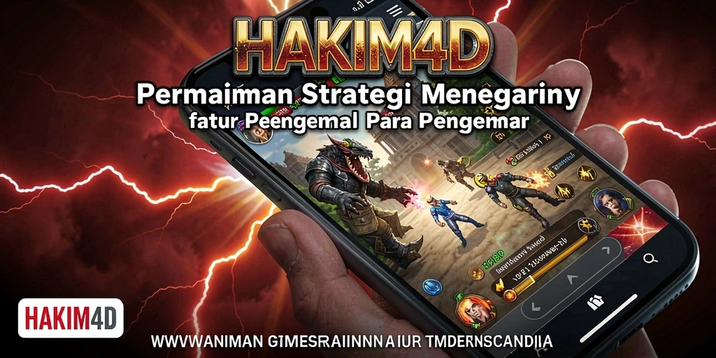 Tampilan gameplay HAKIM4D yang penuh aksi dan strategi.