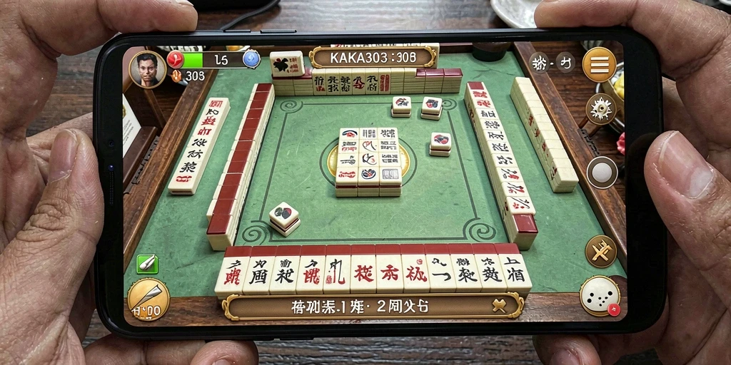 Screenshot KAKA303 menampilkan gameplay Mahjong yang menarik dan menantang.