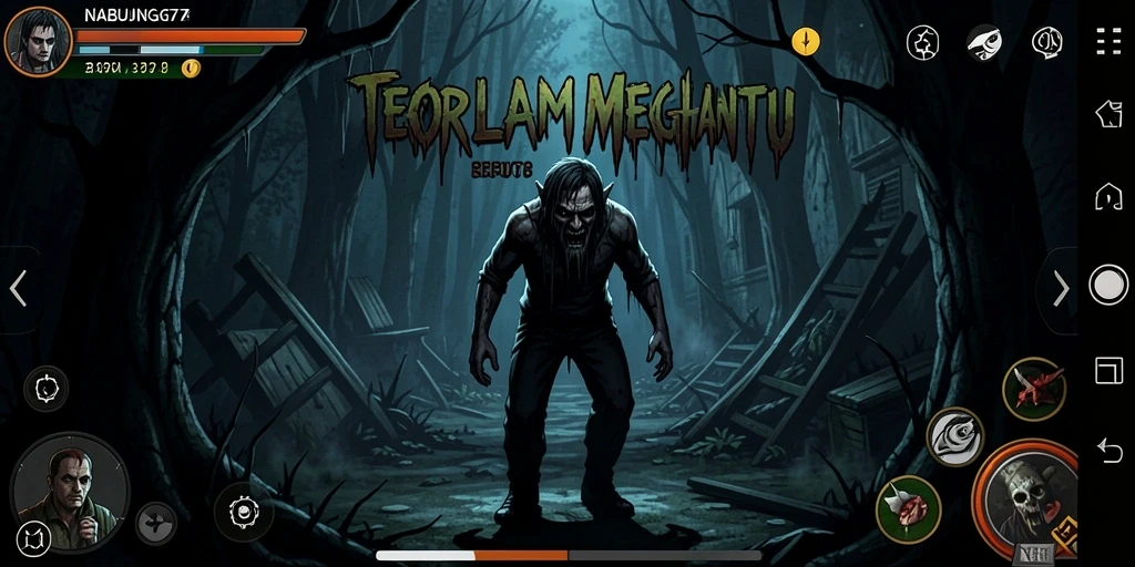 Gameplay menyeramkan dengan atmosfer kegelapan yang mengintimidasi.