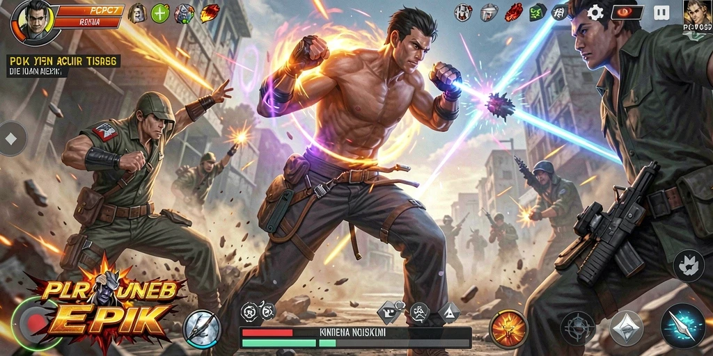 Tampilan menarik dari gameplay seru PCPC7.