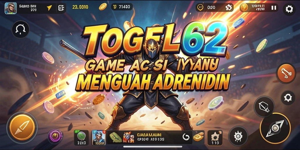 Tampilan gameplay menegangkan dari TOGEL62 yang penuh aksi.