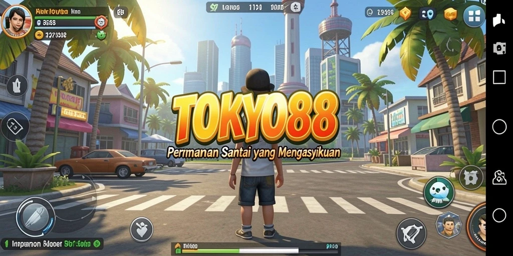 Screenshot TOKYO88 menampilkan gameplay seru dan aktif.